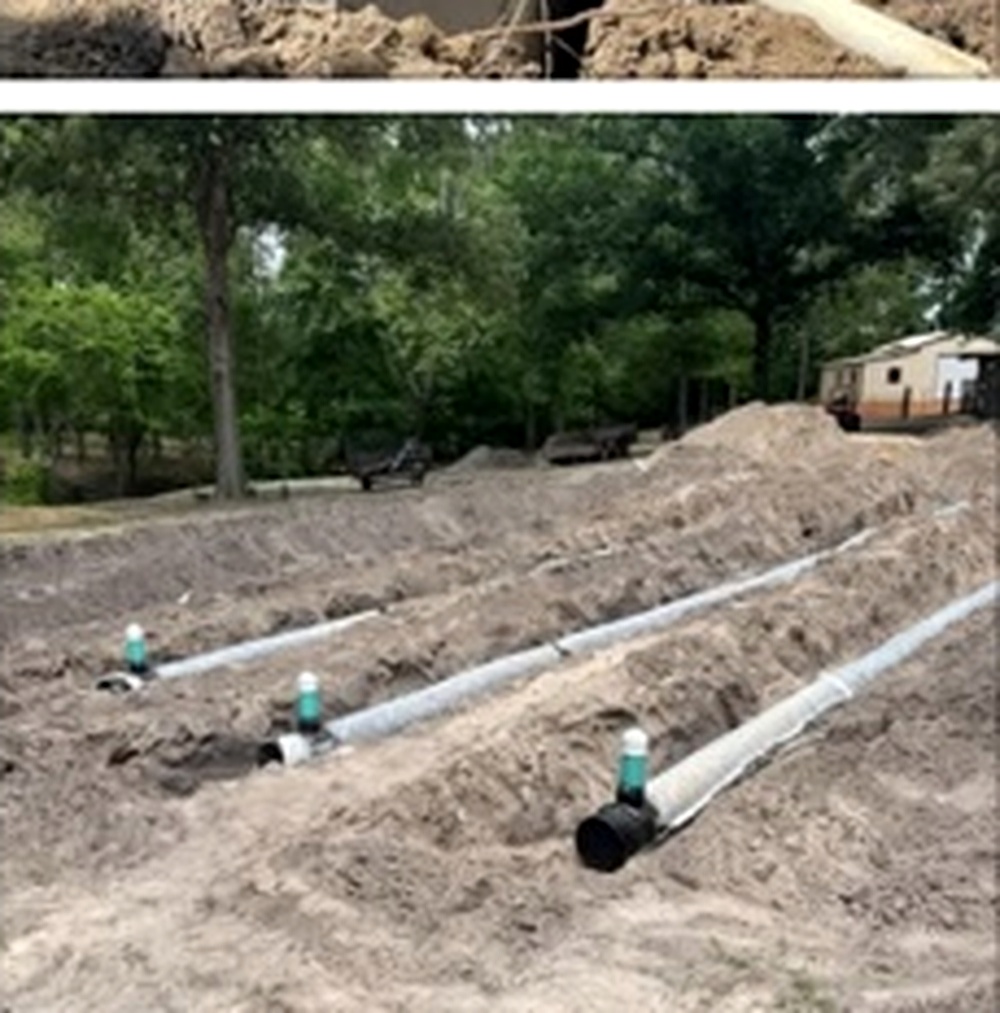 Drain Field Work